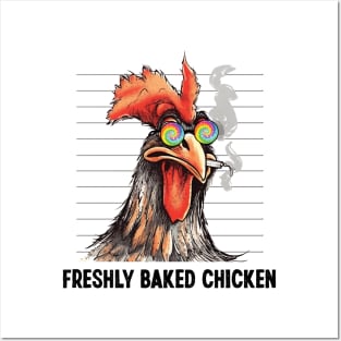 Freshly Baked Chicken Posters and Art